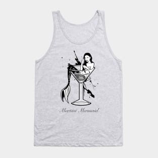 Martini Mermaid Tank Top